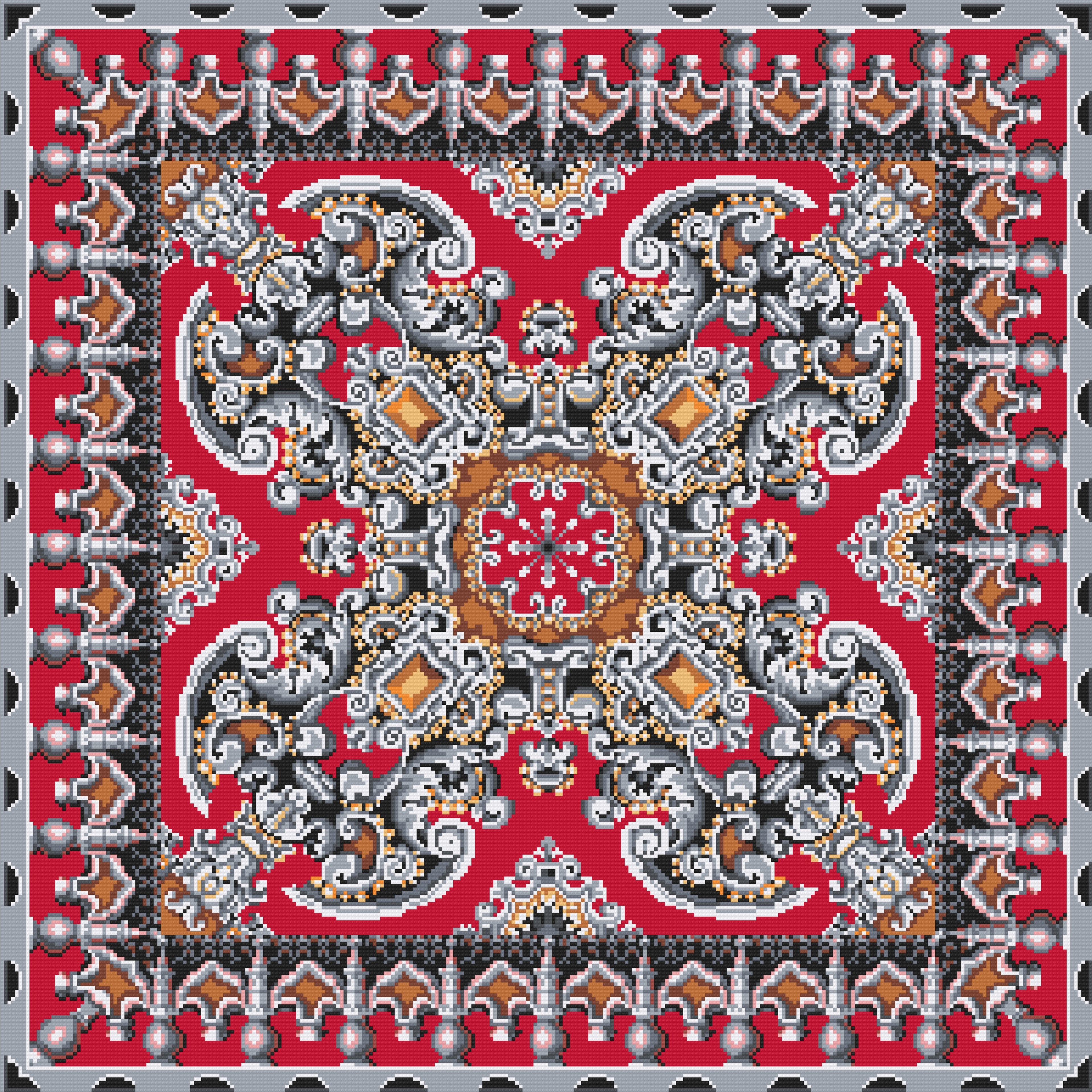 Imperial Panel by Larisa's Embroidery