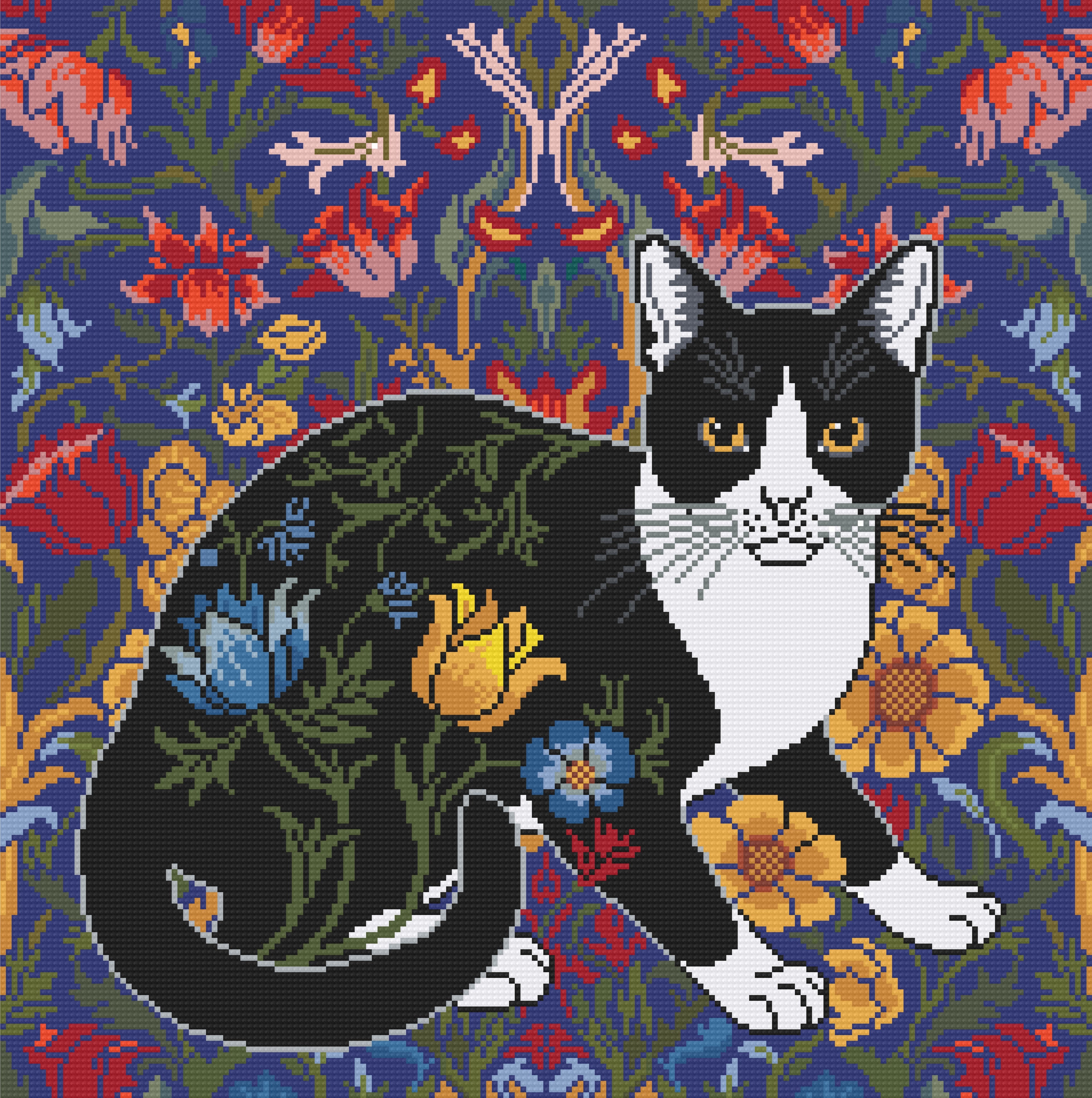 Sir Whiskerton of the Blue Garden