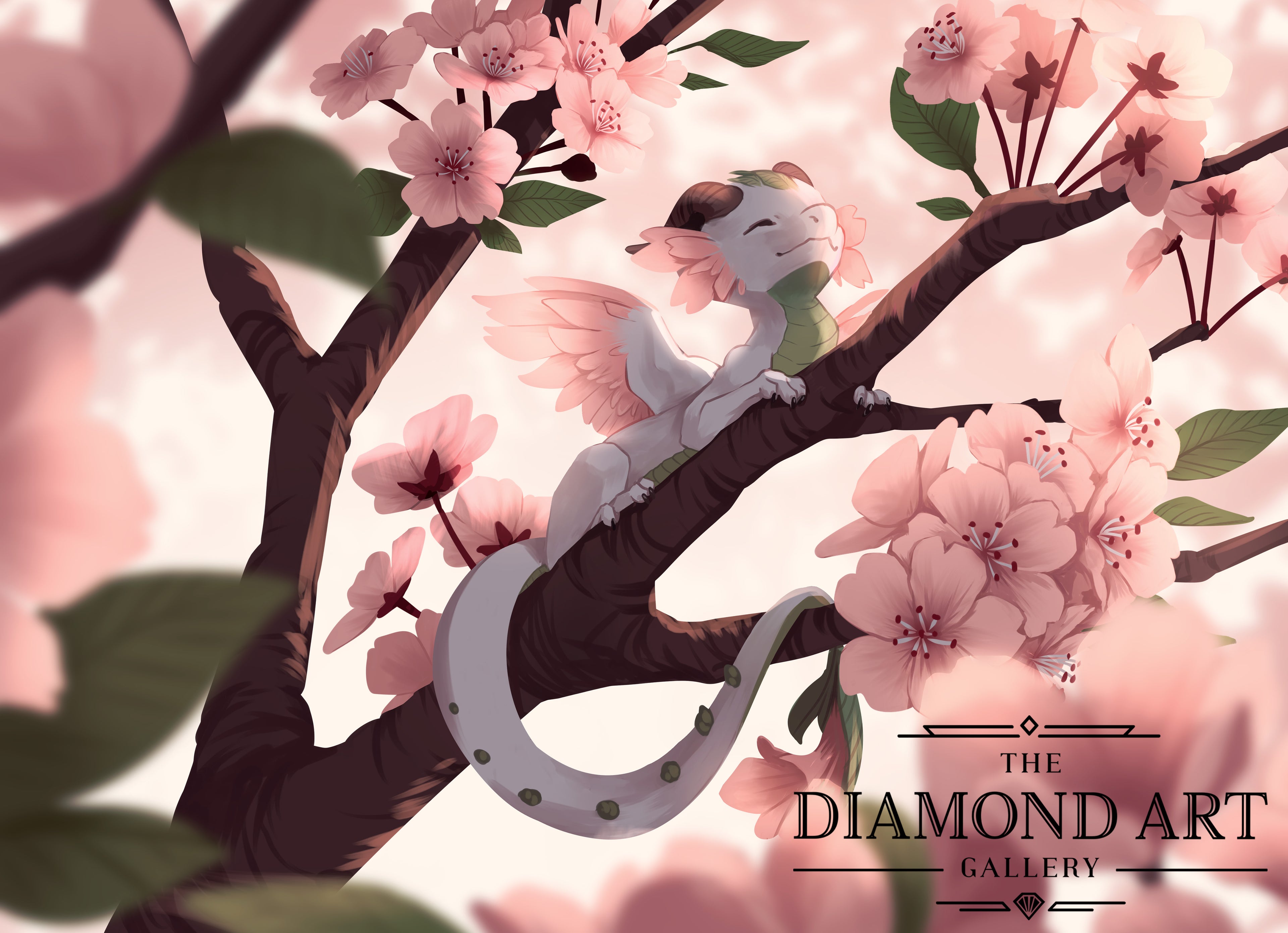 Cherry Blossom Dragon