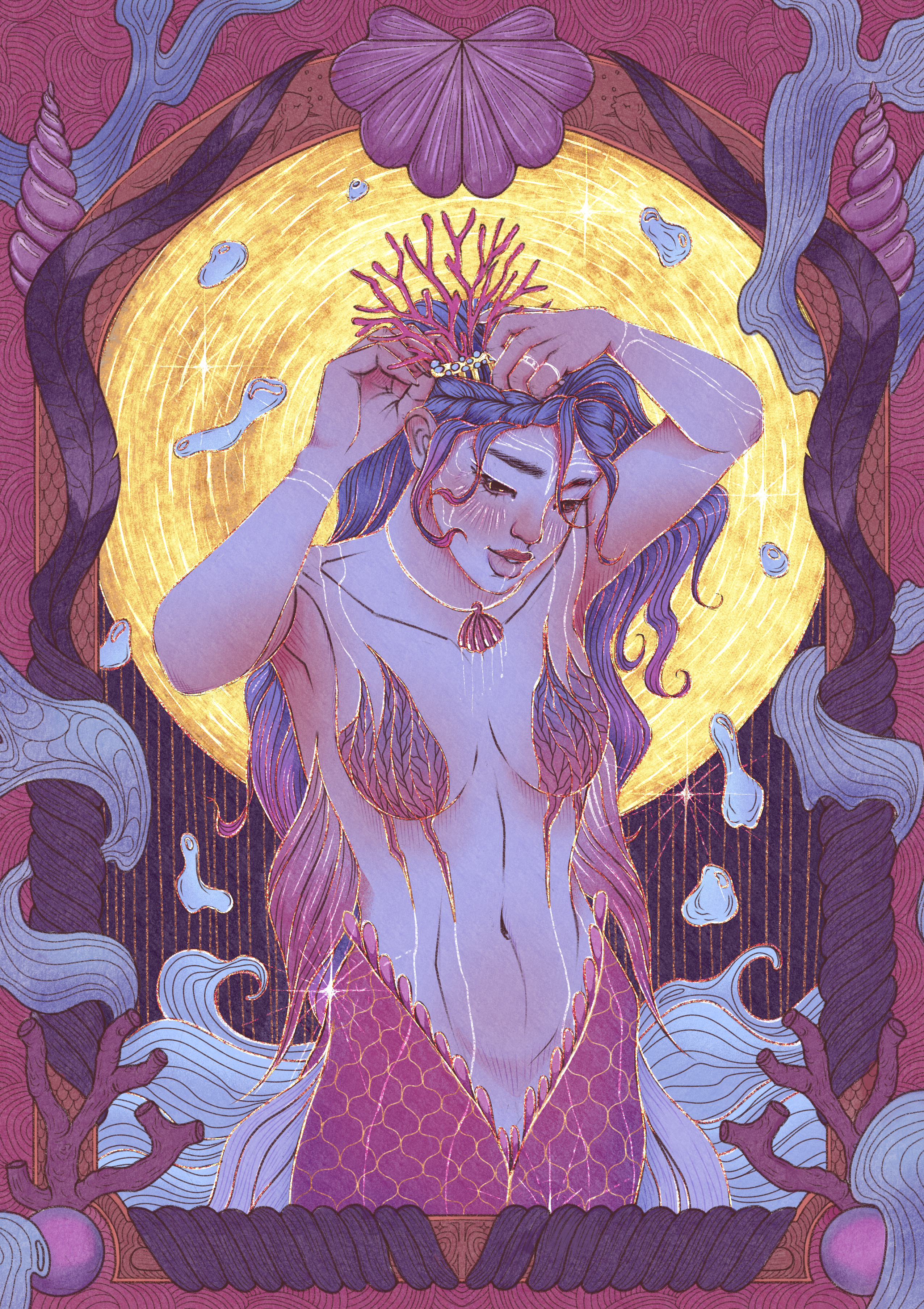 Coral Mermaid