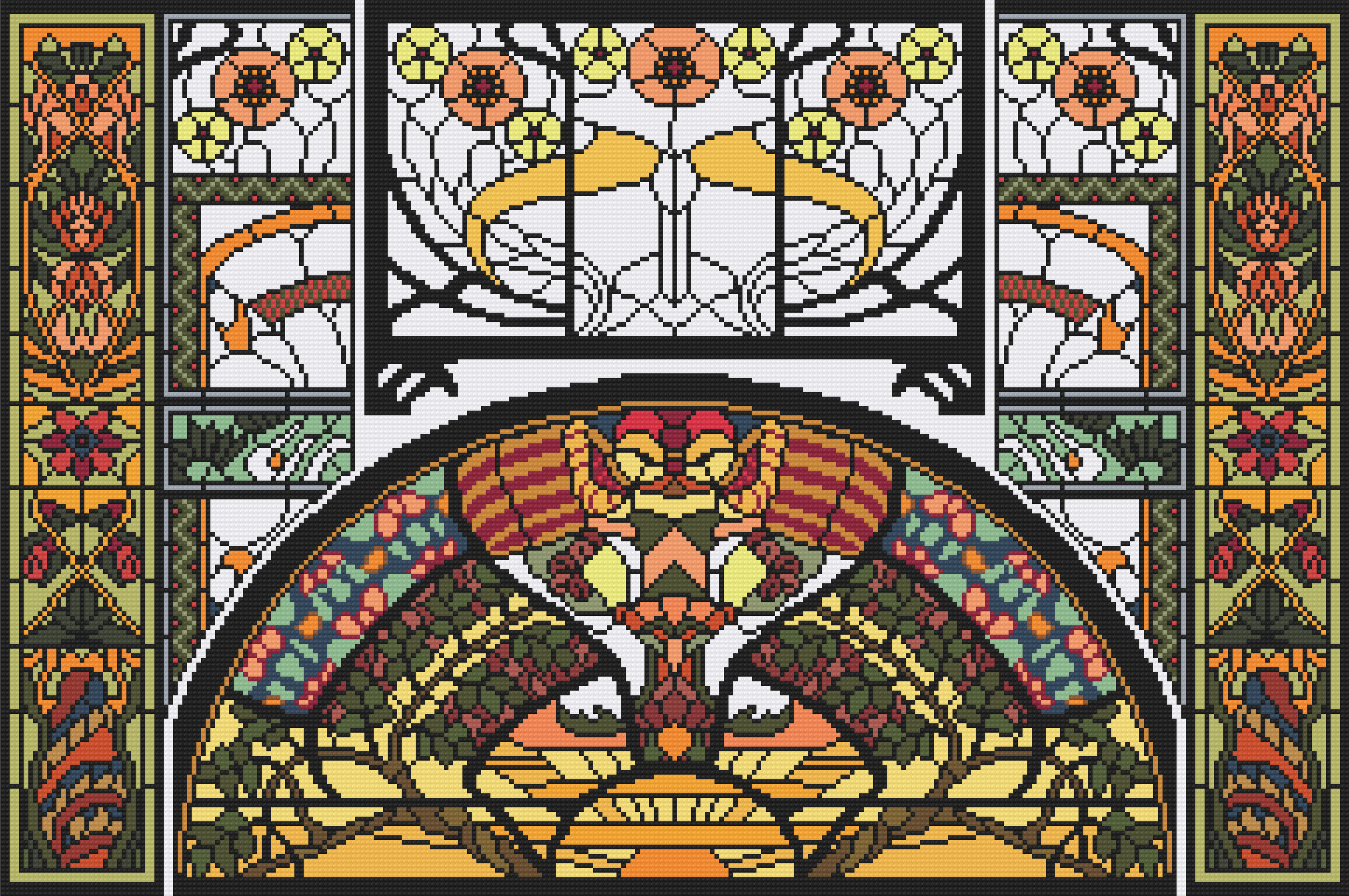 Sunrise - Stained Glass Series