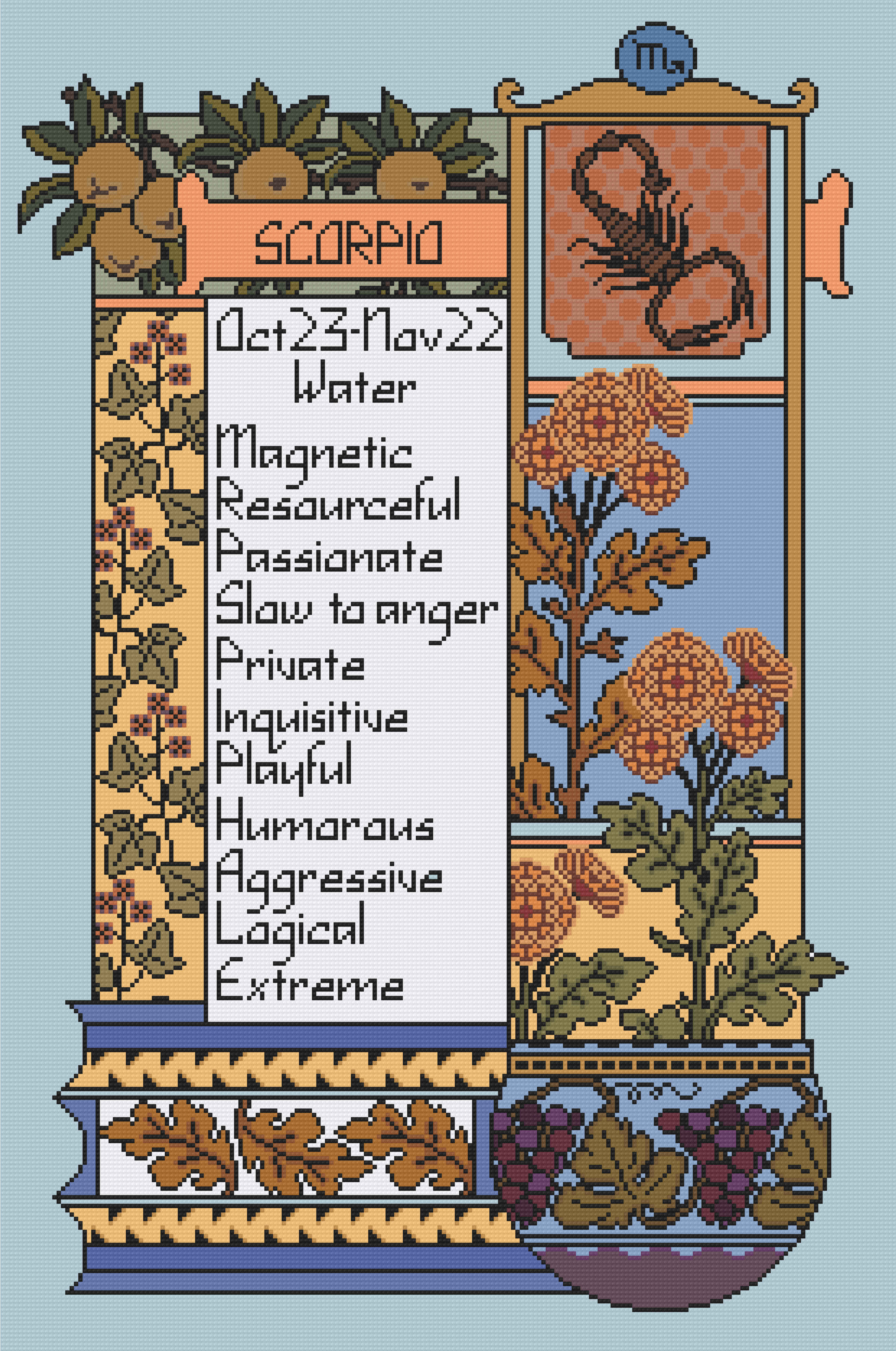 Scorpio Tapestry