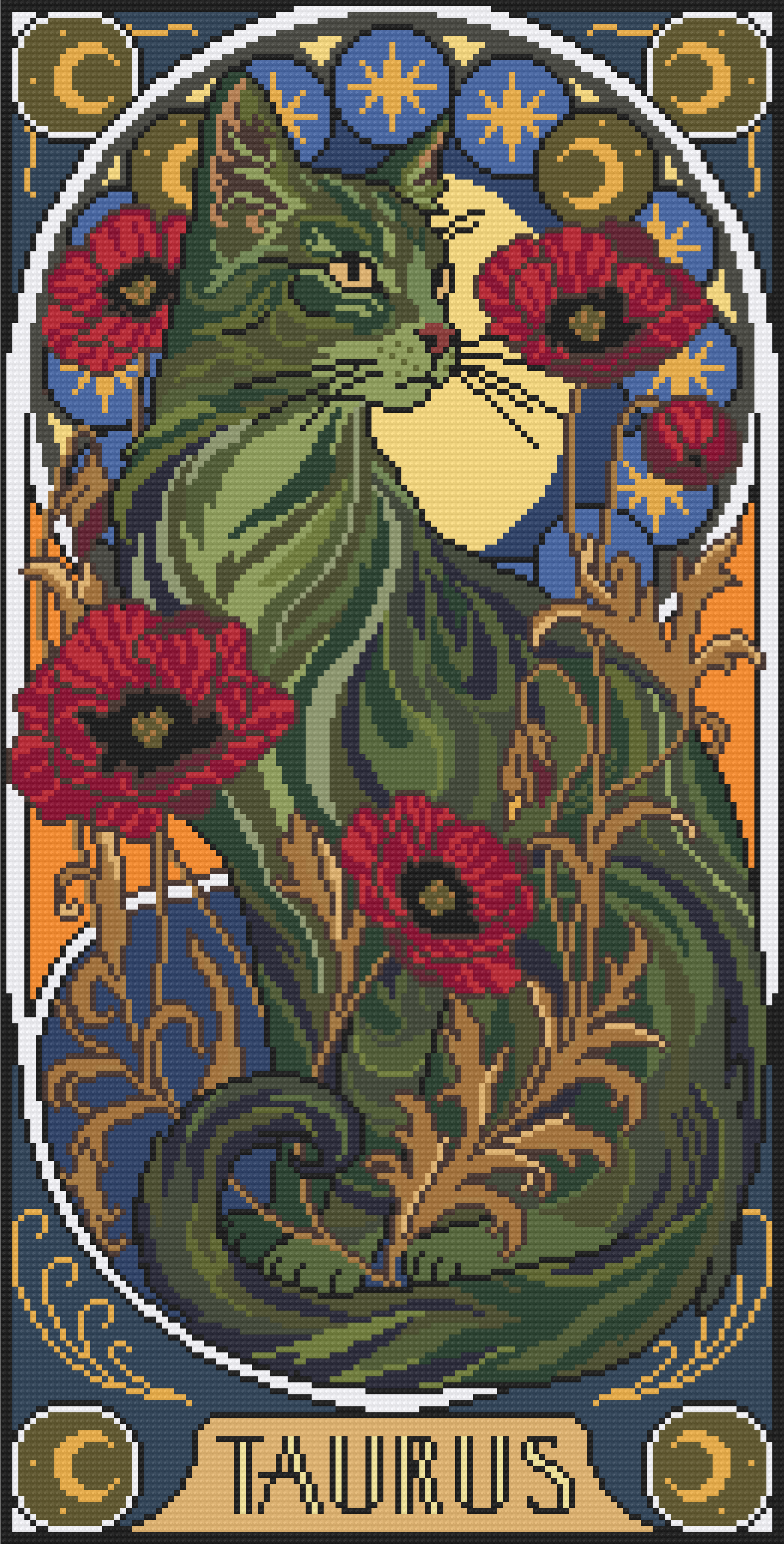 Taurus Zodiac Cat: The Bloom Guardian