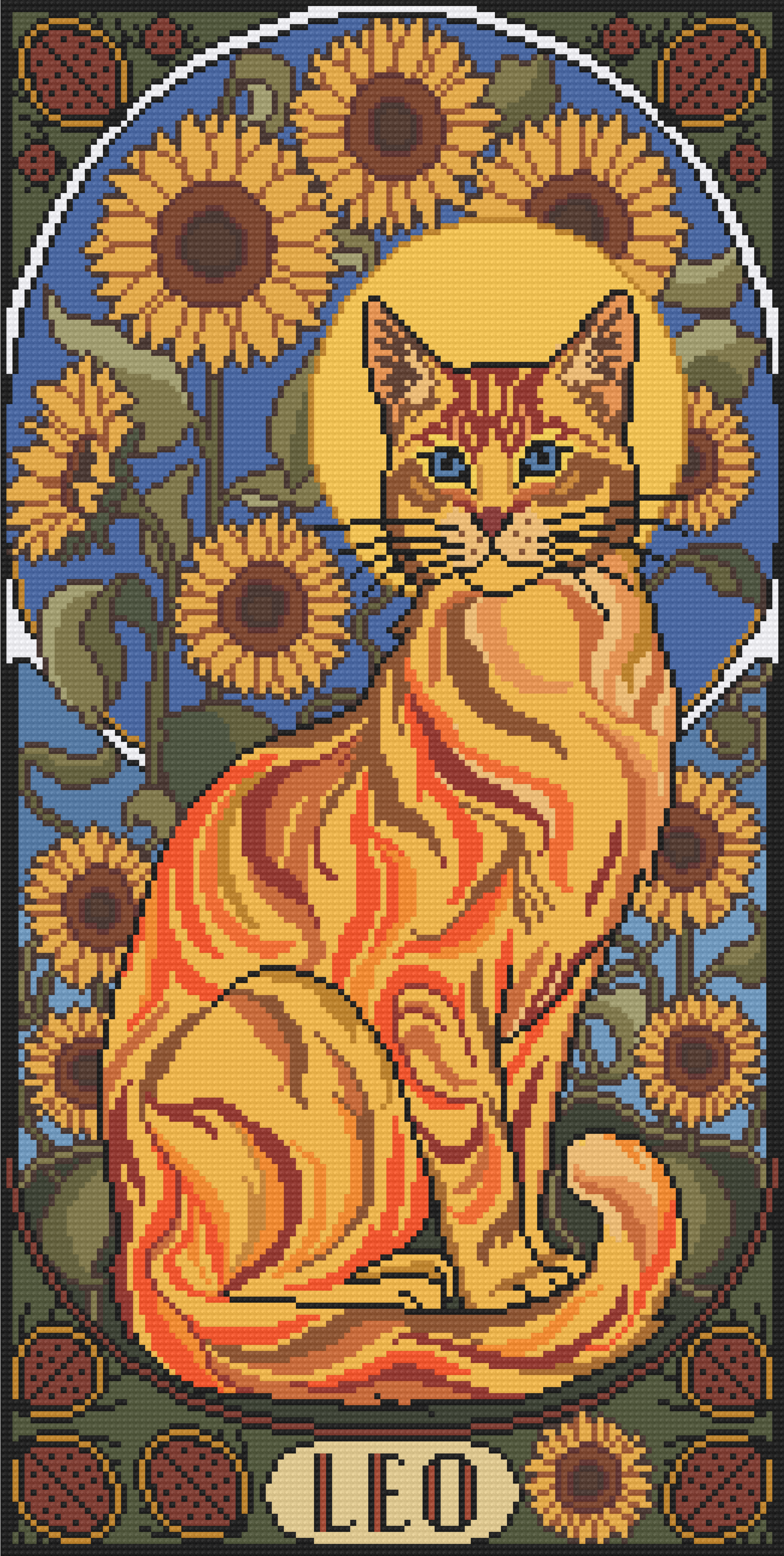 Leo Zodiac Cat: The Radiant Guardian