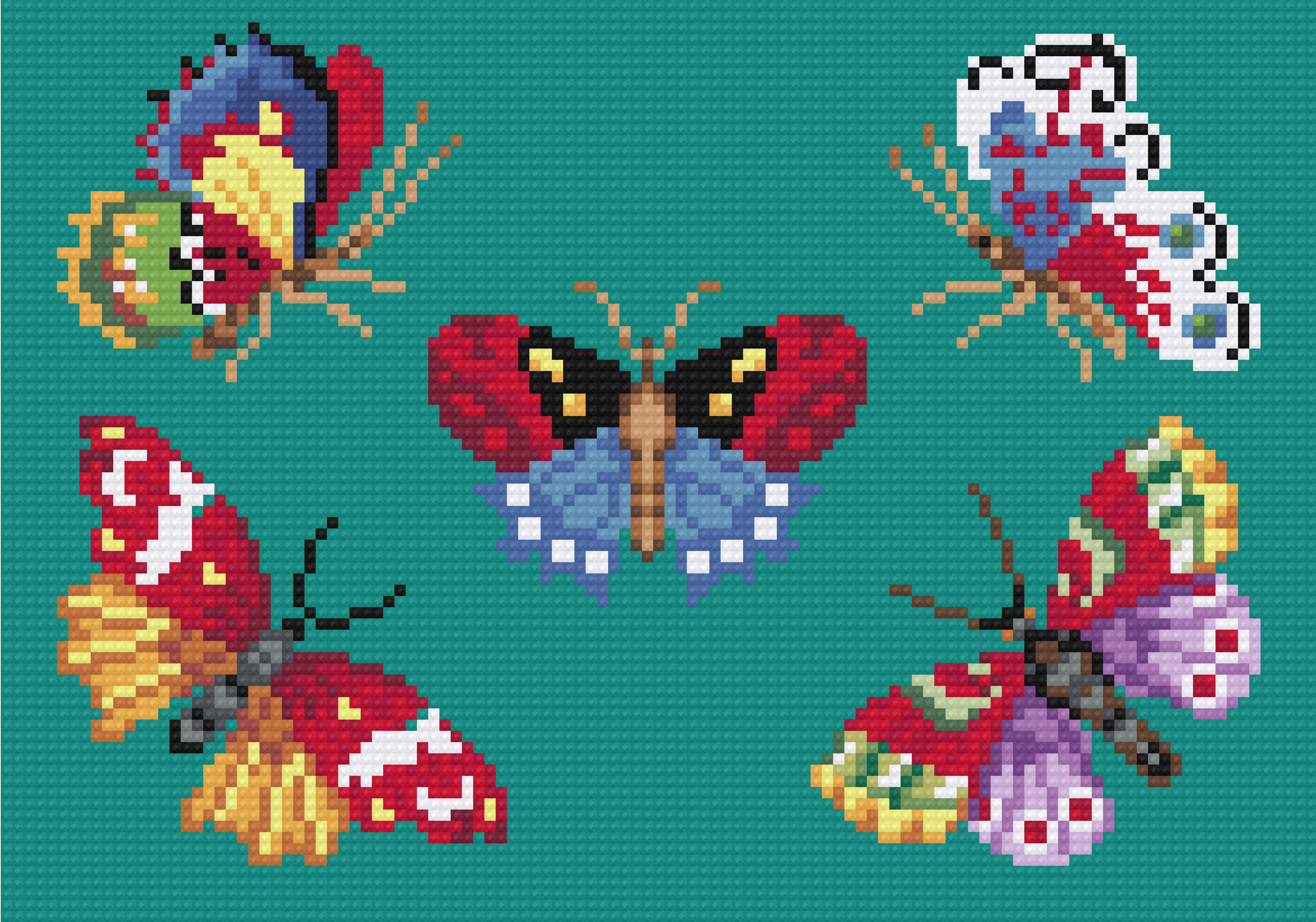 Vintage Butterflies